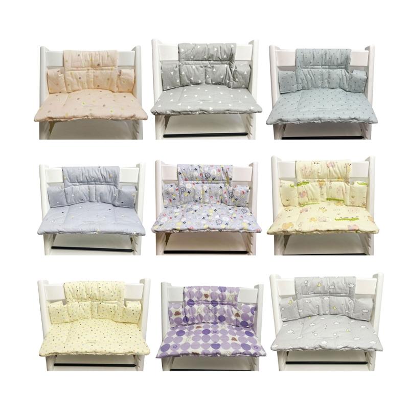 Dining Chair Cushion Baby Chair Cushion Pad Children's Growth Chair Mat Waterproof Urine Proof Cushion Backrest Cushion