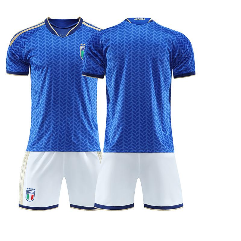 Football training kit 2026 World Cup Italy football kit set: 18 Barella, 14 Chiesa, 3 Di Sugan 16#