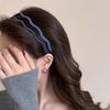 2pc Fashion Slender Denim Vintage Hairbands Retro Headbands for Women Girls Easy Matching Hair Bands Hoop Accessories
