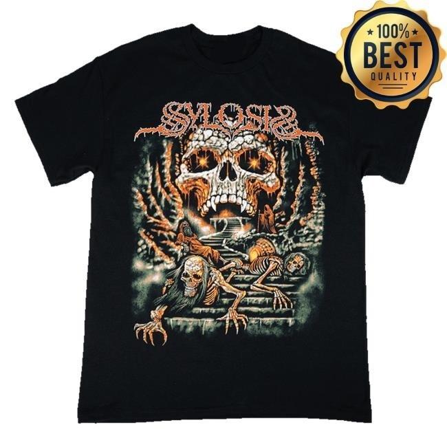 Rare! Sylosis Band Summer Tour Short Sleeve Shirt CL882 L
