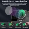 BRDRC UV CPL ND8 Lens Filters for Osmo Action 5 Pro/4 Camera Neutral Density Filter Set Optical Glass Sports Camera Accessories