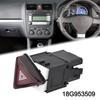 Newest Sale Car Dark Red Hazard Flash Switch Button For Golf MK5 OEM Part Number 18G953509 Replacement Car Accessories