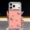 iPhone 17 Pro Max Pearl Pony Rhinestone Protective Case
