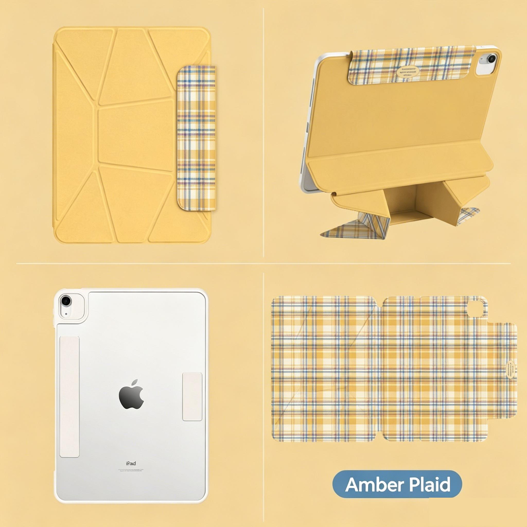 Coque Smart Folio pour iPad A16 11ème iPad Air 11 Funda iPad Pro 11/13 Mini 8.3 A17 Pro Magnétique Capa Mini6Mini7