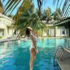 Women's Polka Dot Bandeau Bikini with High-End Ruffles - Perfect for Vacation and Hot Springs