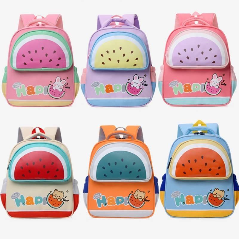 Adorable Toddler Backpack Lightweight Nylon Cute Cartoon Design For School