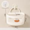 Multifunctional small hanging basket toilet bathroom discarded face towel storage basket kitchen dormitory bedside wall hanging basket
