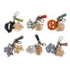 Halloween Keychain Ghost Pumpkin Charm Keychain Bat Skull Keychain Backpack Handbag Charm