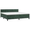 VidaXL Sommier à Lattes de Lit avec Matelas et LED, Lit Rembourré avec Tête de Lit, Lit Double, Lit Adulte de Chambre, 3134426