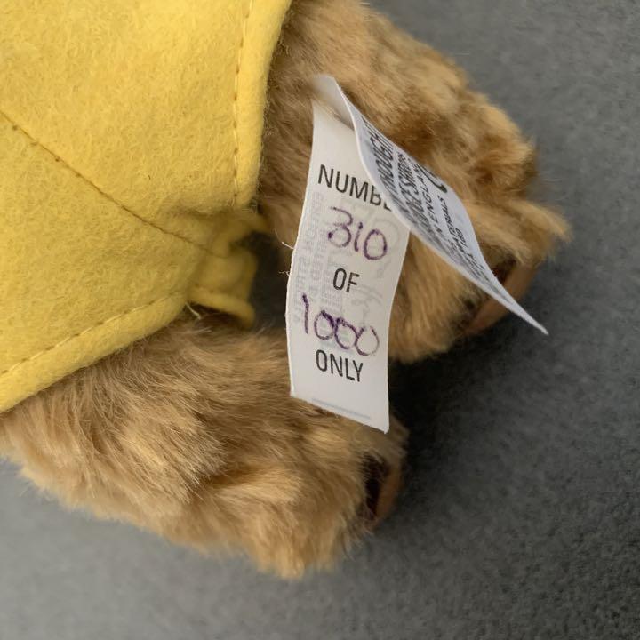 [USED] Merry Thought Punky Teddy Bear, Limited Edition Vintage