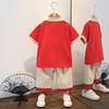 Girls Summer Hanfu Thin Ancient Costume Kids Ethnic Style Dress Boys Full Moon Week Handsome Chinese Style Breathable Performance Outfit
