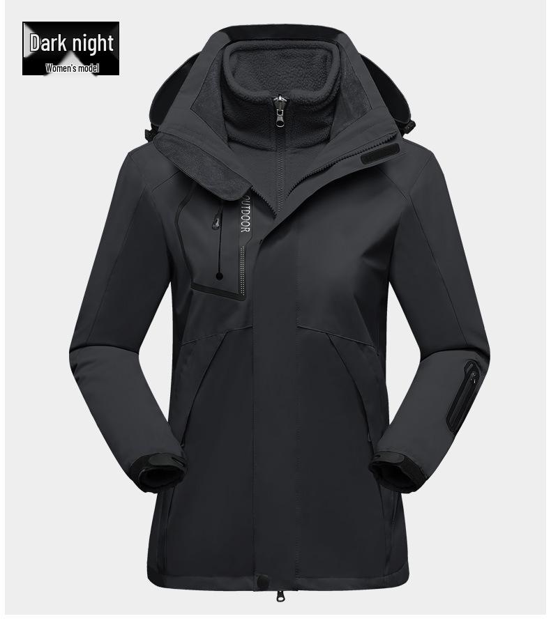 Unisex 3-in-1 Waterproof & Insulated Hiking Suit with Custom Logo