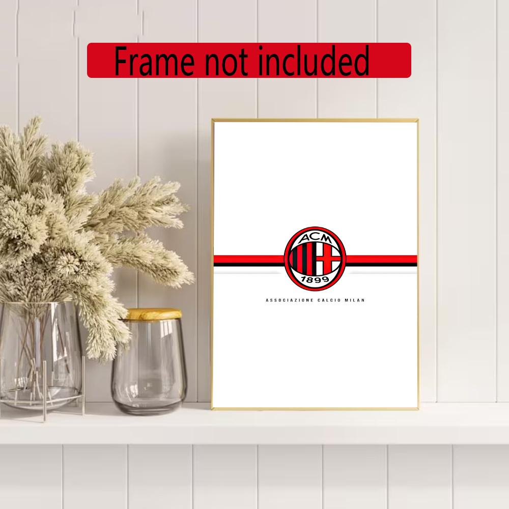 Ac Milan 5D Diy Diamond Paintings Mosaic Wall Round Diamond Art Painting Kits Embroidery Crystal Accessories Frameless
