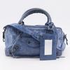 Balenciaga The Twiggy Handbag 145964 2WAYShoulder Blue Leather Women Used