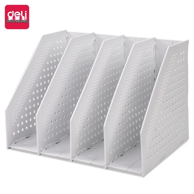 Deli 78996 Four-Tier Collapsible Document Holder