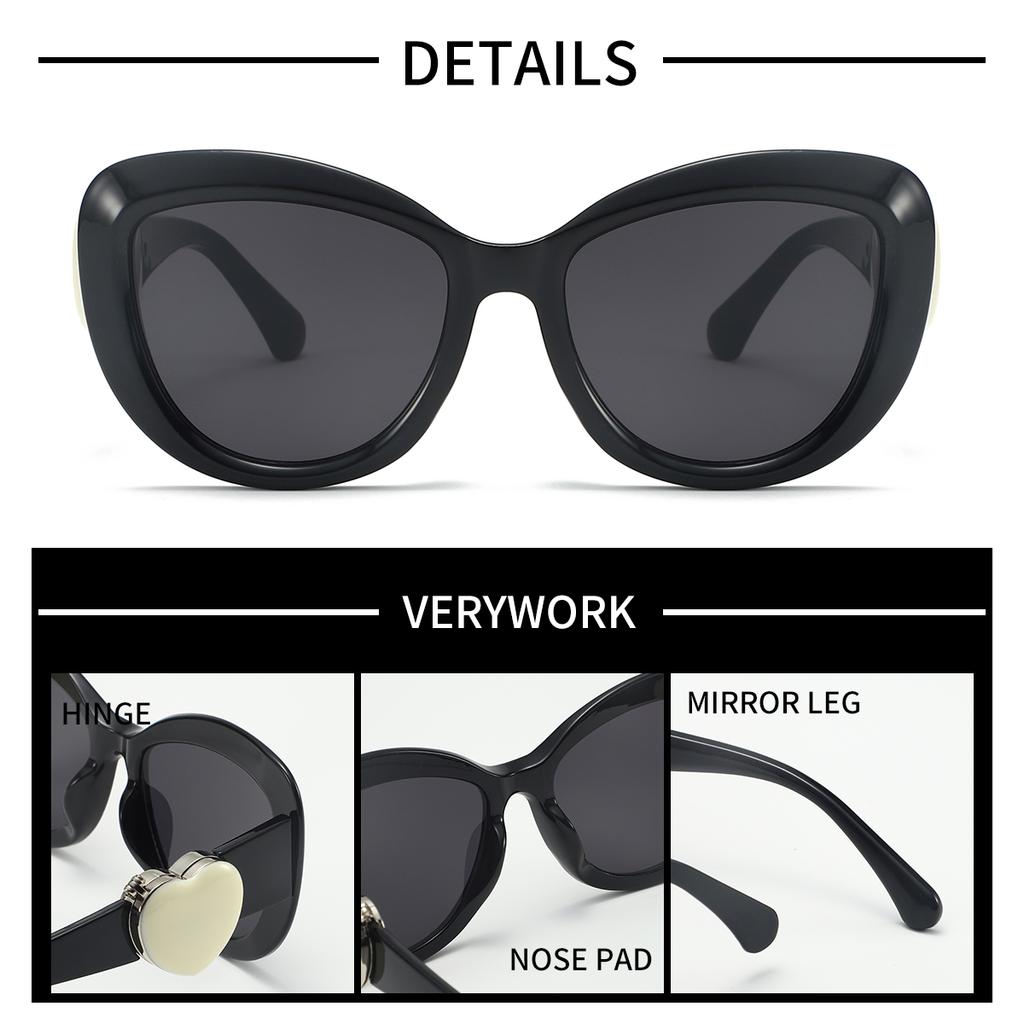 European and American retro style Y2K unisex fashionable sunglasses for summer sun shading, sun protection, UV protection, light