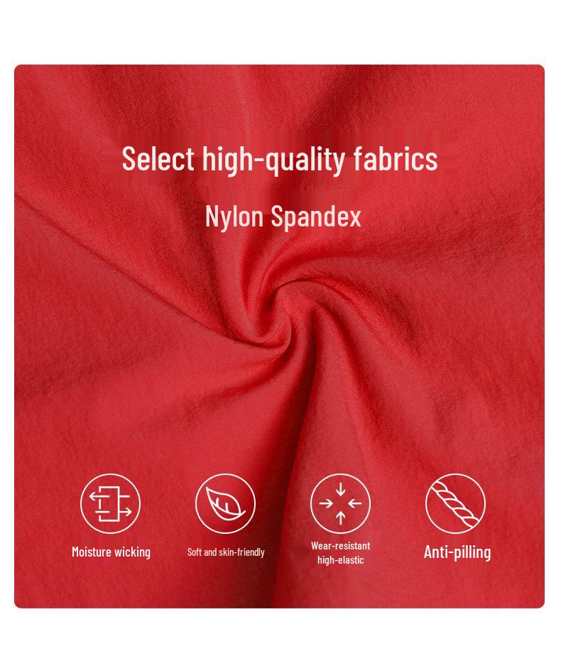 Women's Quick-Dry Splatter Print Skirt with Pockets and Lining