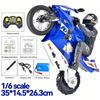 RC Motorcycles 1:6 1:10 Electric Motor RC Cars High Speed 4CH Remote Control Racing Motorcycle Drift Car Kids Xmas Festival Gift