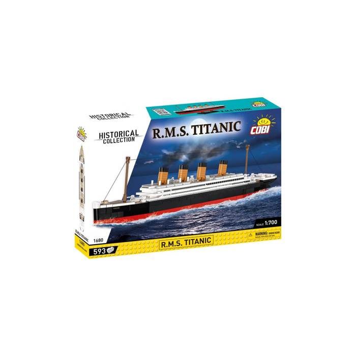 Stavebnice - COBI - R.M.S. Titanic - Vícebarevný - K sestavení - Od 8 let