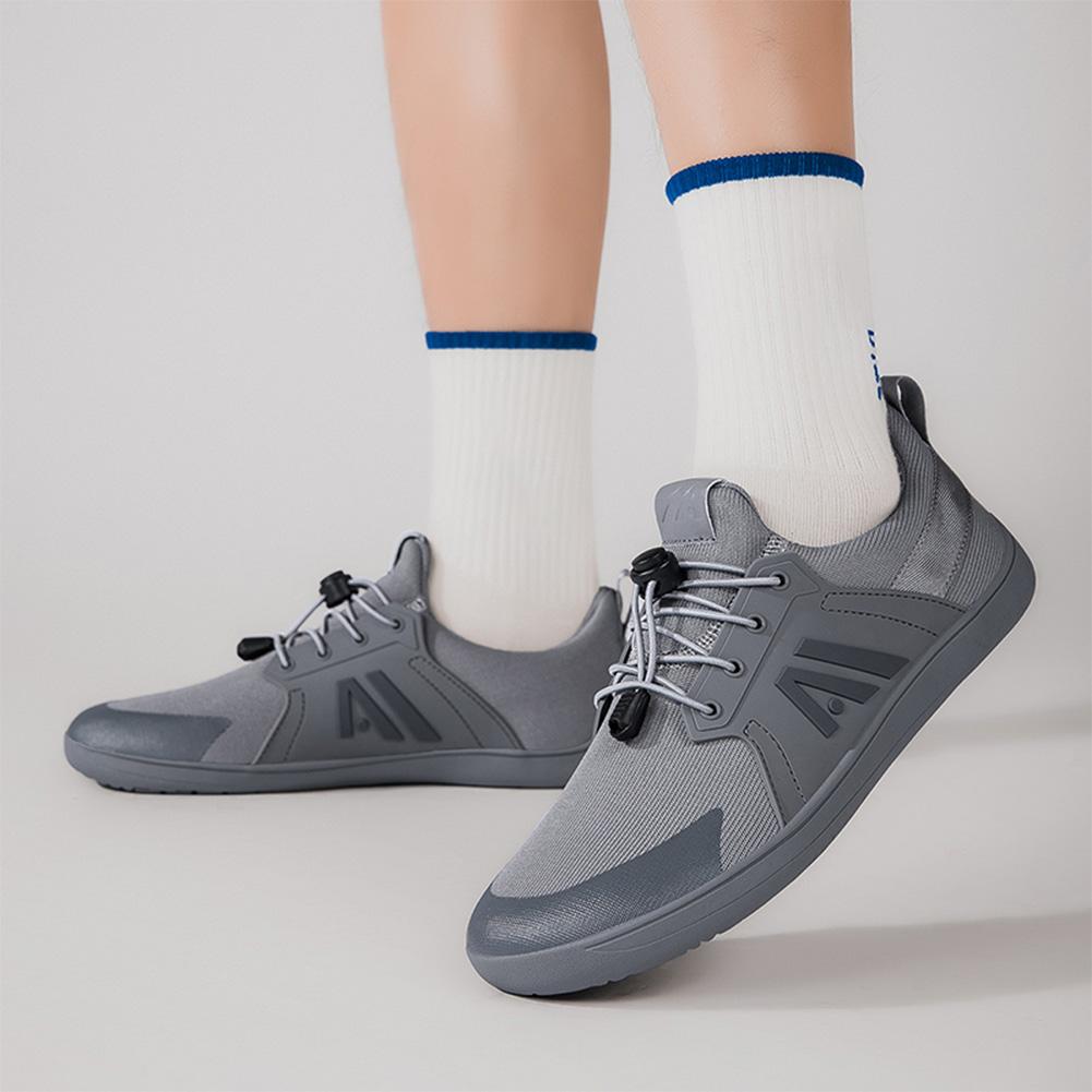 Men's Barefoot Shoes with Wide Toe Box Minimalist Shoes Running Sneakers Walking Shoes for Hiking Outdoor Workout Training