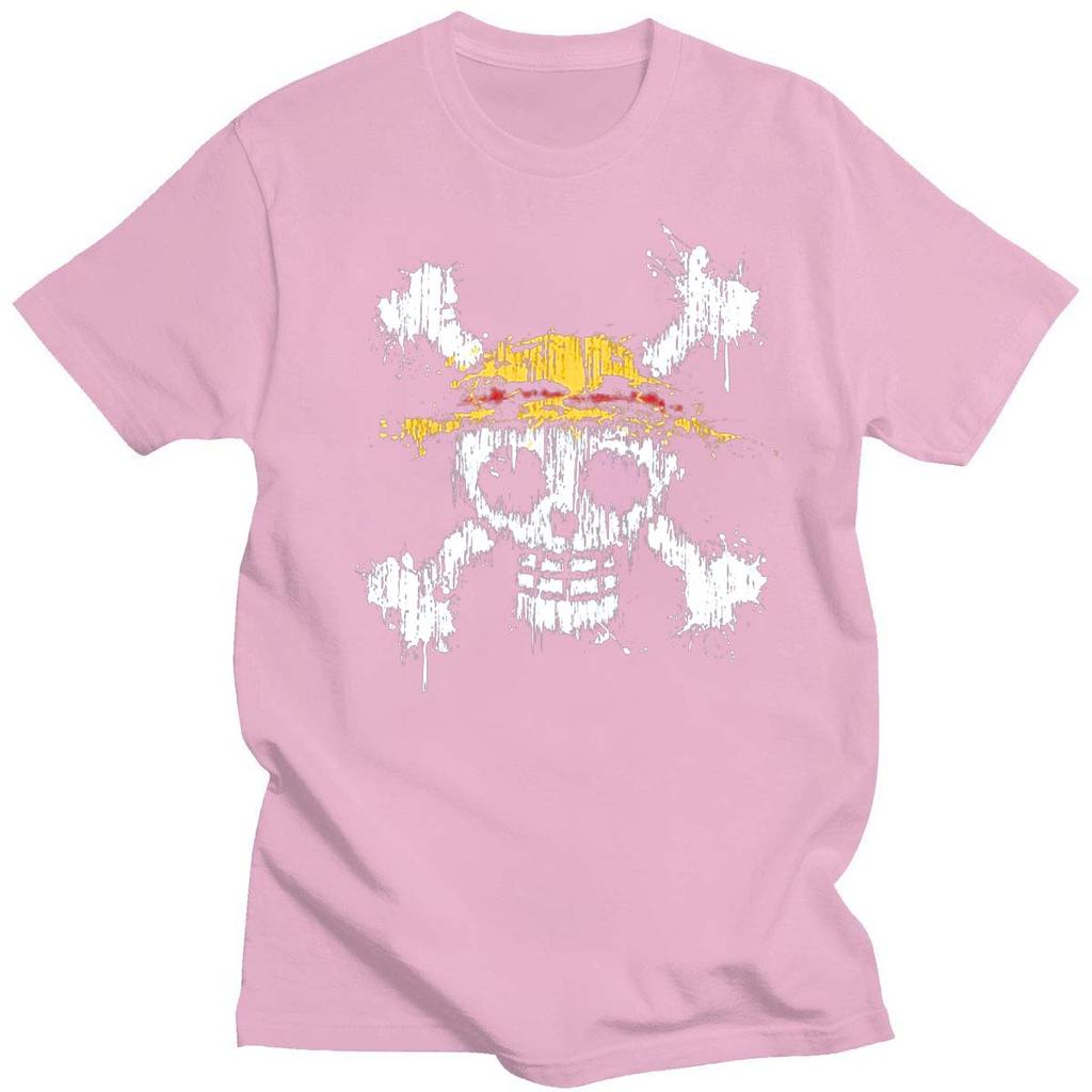 Anime One Piece Luffy Sanji Zoro Tony Chopper Summer Men T-shirt Harajuku Funny Tops Ullzang Cartoon 90s Streetwear Top Tees