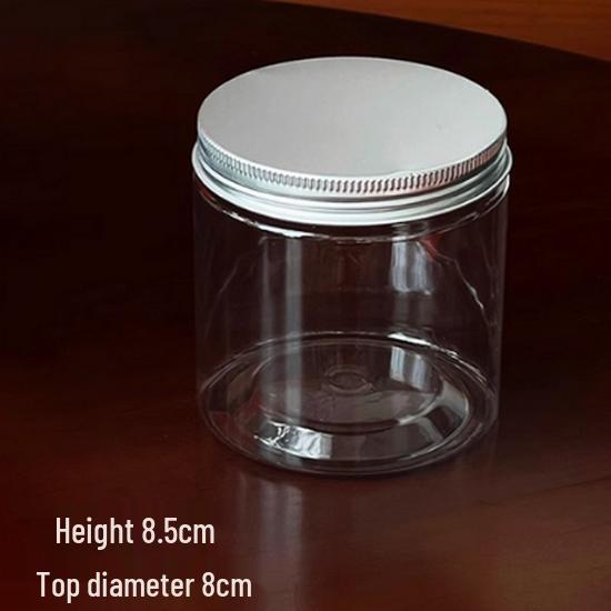 2025 New Year Cookie  Candy Box: Milk Jujube Transparent Can with Sealed Cap темно-синий