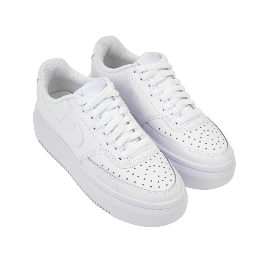 Nike Court Vision Alta Triple White Women Sneakers DM0113-100