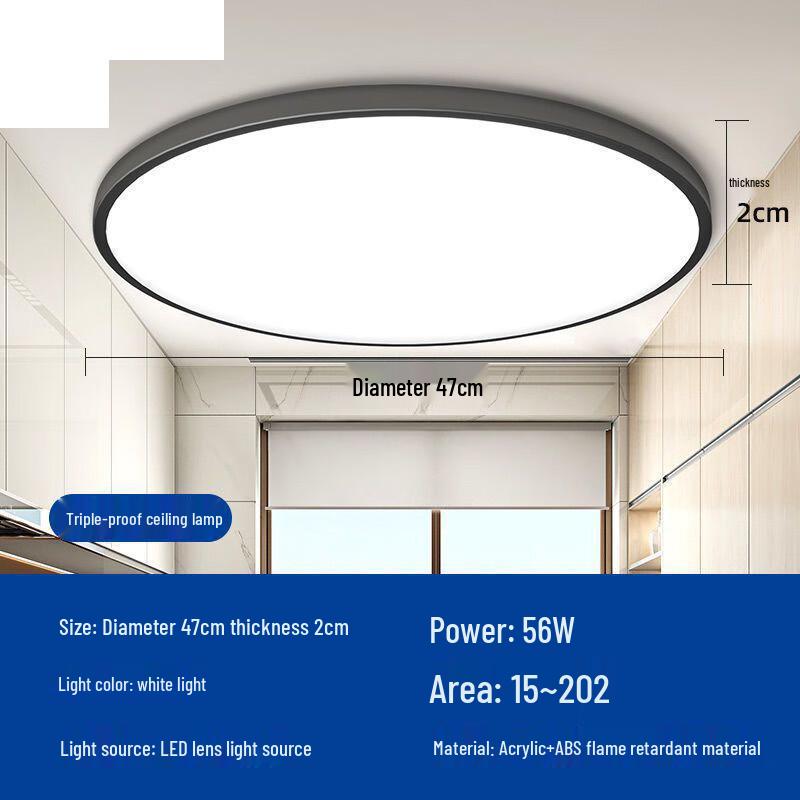 Liangtu Modern Ultra-Thin LED Ceiling Light