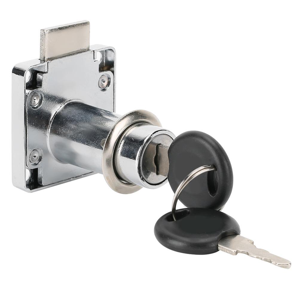 3pcs Zinc Alloy Cabinet Lock Durable Cam Lock Security Drawer Lock  Office