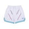 American Street Basketball Quick-Dry Mesh Shorts - Above Knee, Embroidered, Four-Point Design for Training & Fitness