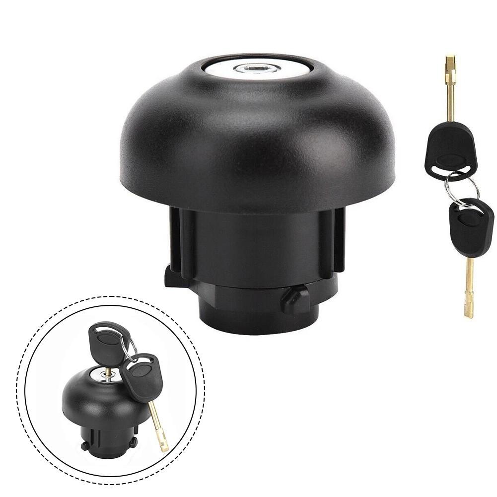 With 2 Keys Fuel Filler Cap Fuel Tank Lock Metal Construction