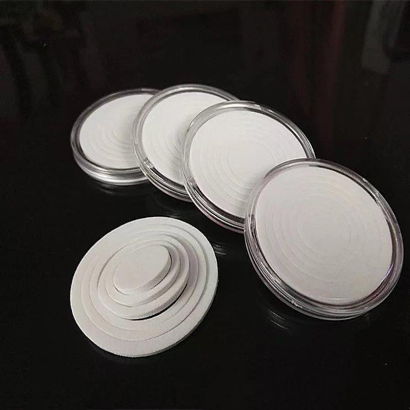 PS Round Coin Capsule Container Case Storage Box Holder For 20 ~ 40mm 5*5*0.5cm