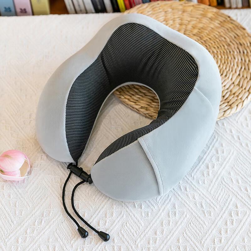 Memory Foam U-shaped Travel Neck Pillow