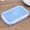 800ml Silicone Collapsible Portable Lunchbox Bowl Folding Food Storage Container