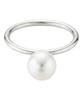 Alleun Silver 925 Bold Nucleus Pearl Ring For Women (Type B)