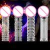Silicone Male Penis Extension Extender Orgasm Cock Sleeve Girth Length Enhancer Sex Toys for Men