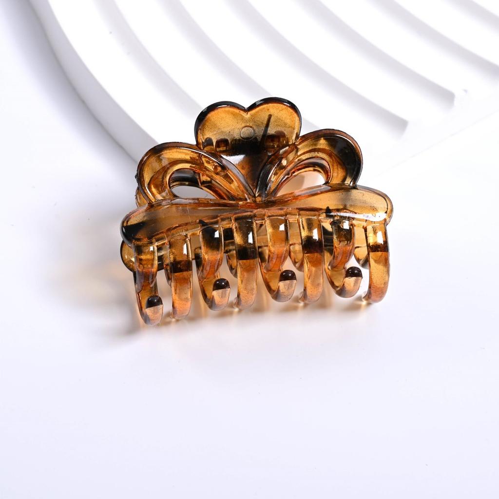 New 4.5cm Transparent Hair Claw Women Personalized Temperament Shark Clip Small Hairpin Barrettes Headwear Fashion Accessories