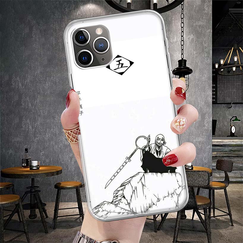 Bleach Shinji Hirako Soft Phone Case For IPhone 11 17 Air 16E 16 Pro Max 15 + 14 Plus 13 Mini 12 Apple 7 SE 8 Fundas Coque 11 17