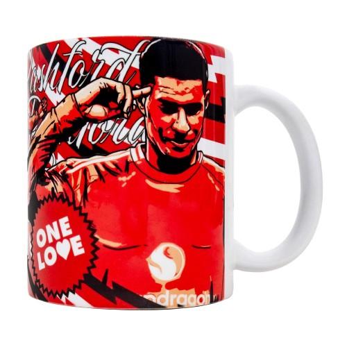 Manchester United FC Marcus Rashford Ceramic 312ml Mug