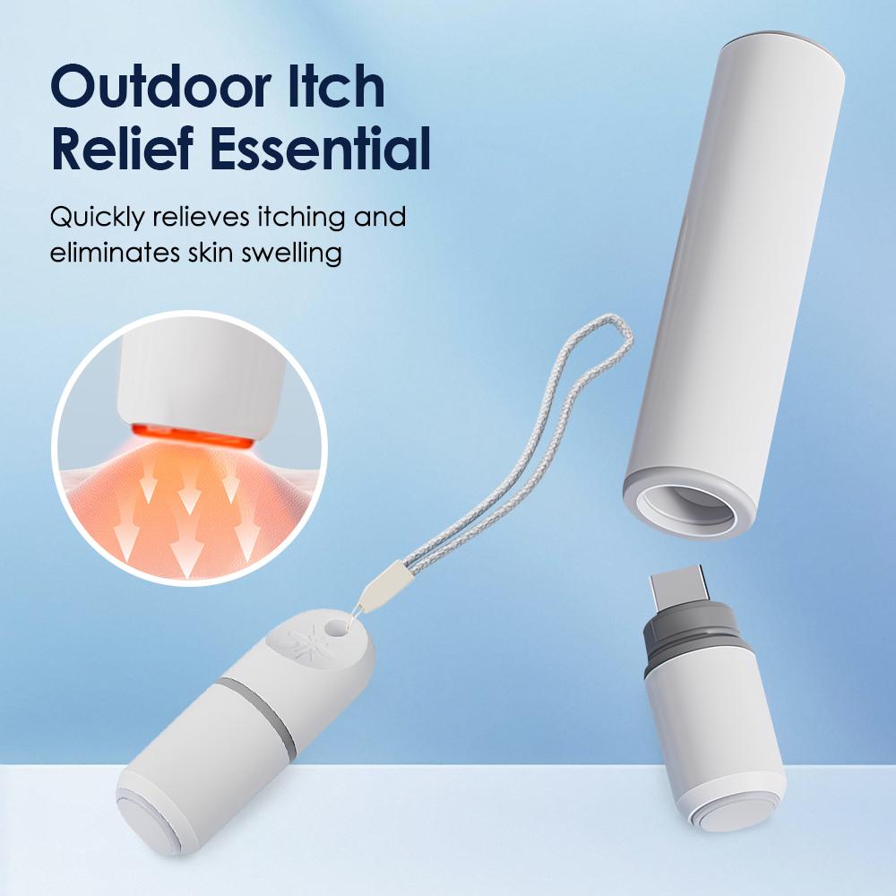 

Electric Mosquito Bite Relief Pen Chemical-Free Anti-Itch Heat Pen for Adults And Children Ideal for Camping Travel Outdoor Use