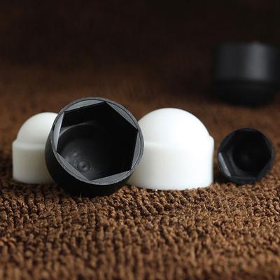 10 szt. Zaślepki na śruby Osłony nakrętek Sześciokątne Plastikowe Ozdobne Nakrętki Śruby Zabezpieczenie Kopułkowe Zamka Drzwi M4 M5 M6 M8 M10 M12
