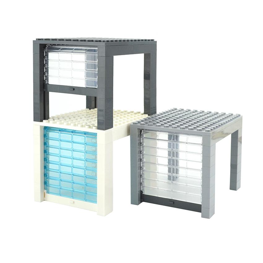Locking Car Rolling Gate Garage Door Military City Accessories Brick For City Moc Building Blocks Educational Toys For Children