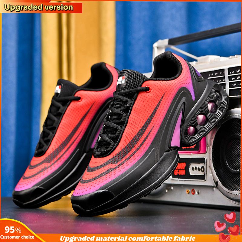 Hommes Femmes PU coussin d'air Amorti Chaussures de Course Talon arrière TPU Enveloppé Marathon Athlétique Baskets pour hommes Chaussures pour femmes