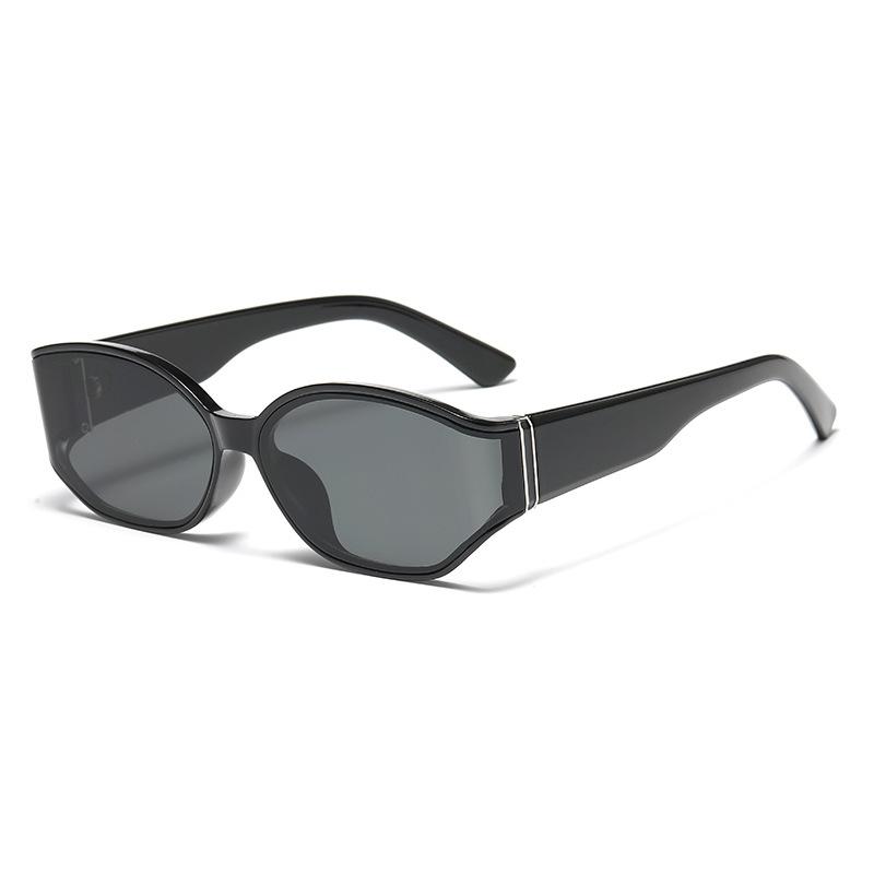 New curved sunglasses with a high-end feel for street photography and outdoor driving, offering UV protection