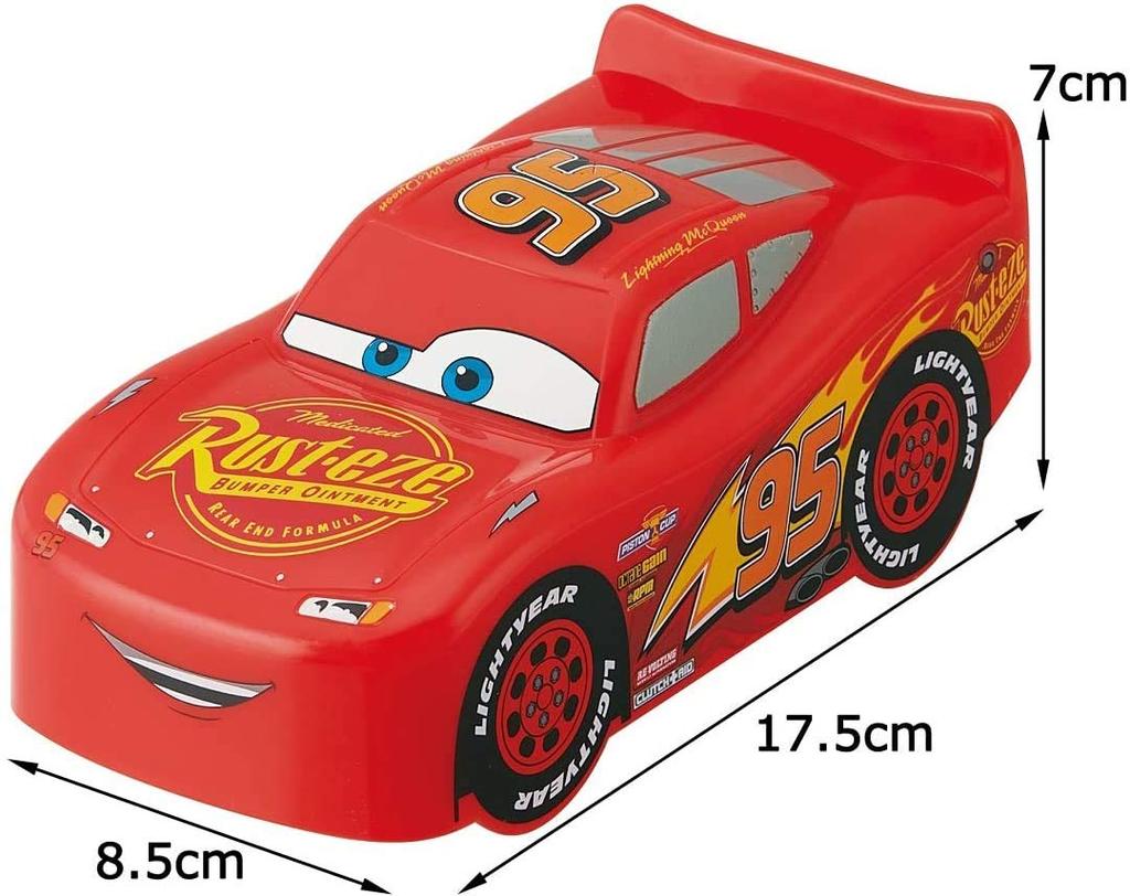 Skater 3D Lunch Disney Cars McQueen Children's Box, DLB7-A