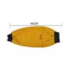 Popular Heat Resistant 19" Long Cowhide Leather Welding Sleeves Yellow A