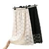Fairy Style High Waist Knitted Lace Midi Skirt: Double-Sided, Slimming A-Line, 2025 Spring/Summer Collection