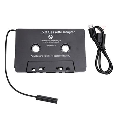 Bluetooth Kassettemodtager Stereo Dobbeltkanal Bil Bluetooth 5.0 Kassetteadapter til Telefon Tablet MP3