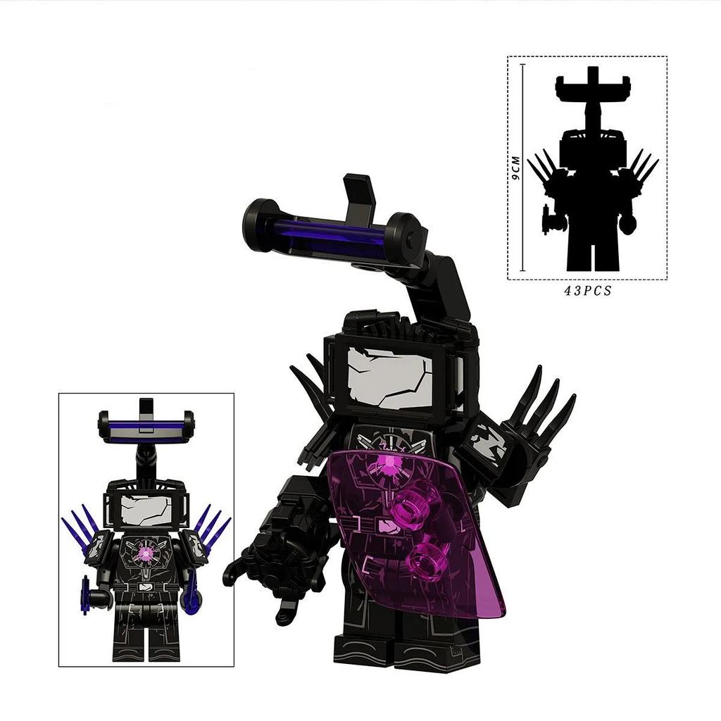 Toilet Man Upgraded Version of The Minifigure Assembly Educational Building Block Toys