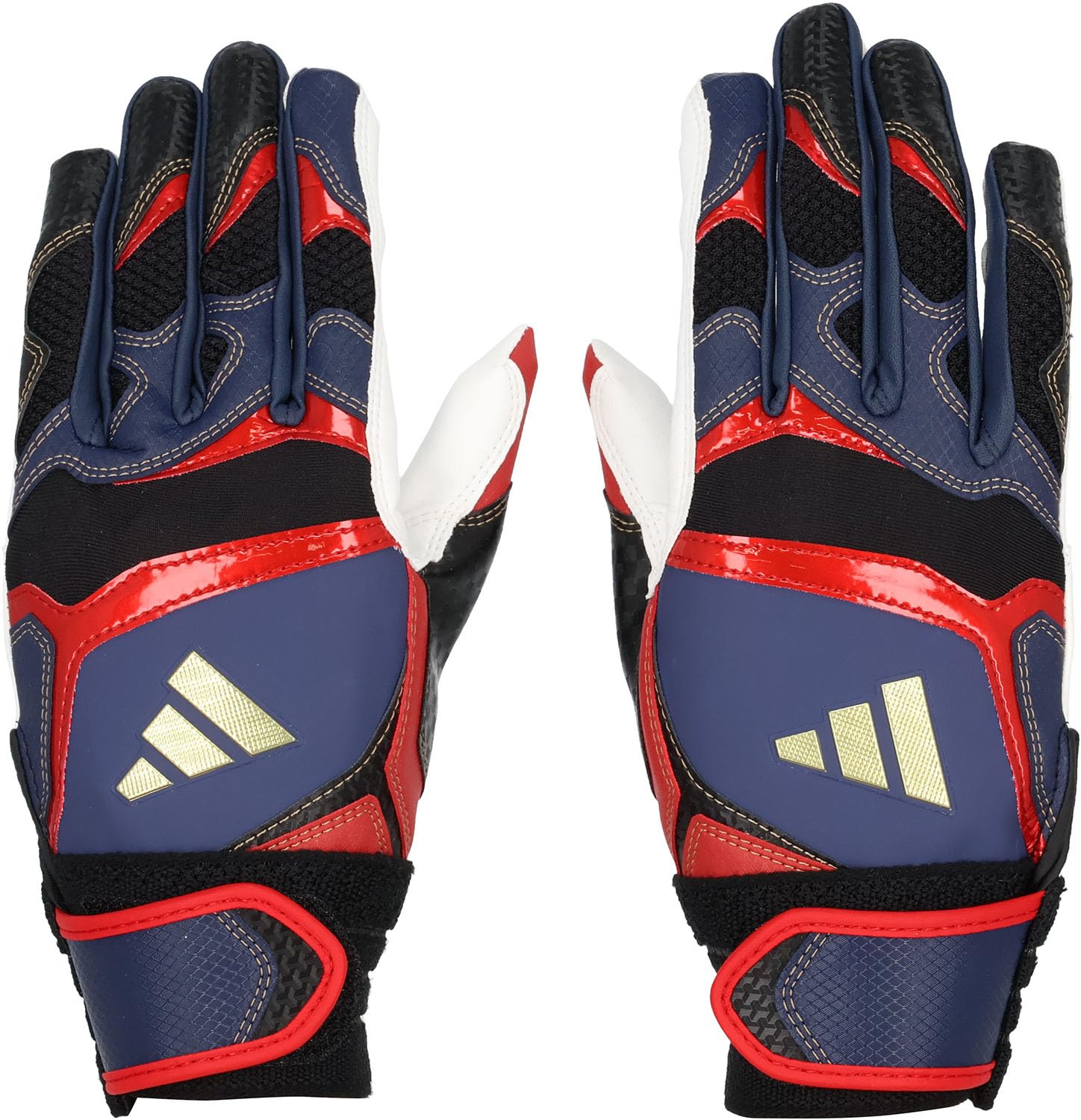 

adidas Бейсбольная бита Размер Темно-синий x Красный JL LBG904A Перчатки, 41, Юниорский, (2964)